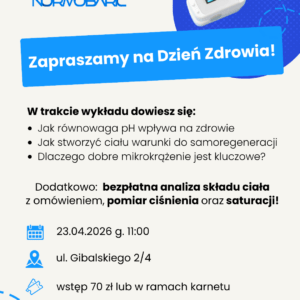 Dzień zdrowia 23.04.26